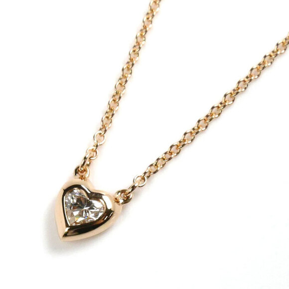 TIFFANY & CO. Rose Gold Diamond Necklace - Picture 1 of 7